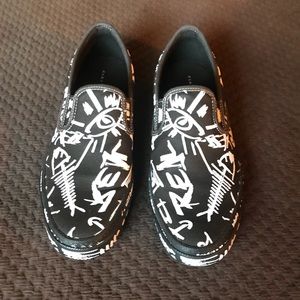 Zara black& white sneakers for men